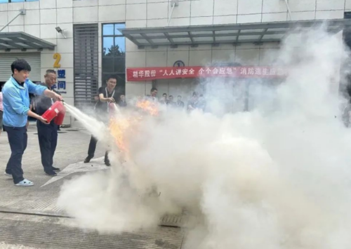 精華股份開(kāi)展2023年度消防逃生、應(yīng)急救援演練活動(dòng)(圖13)