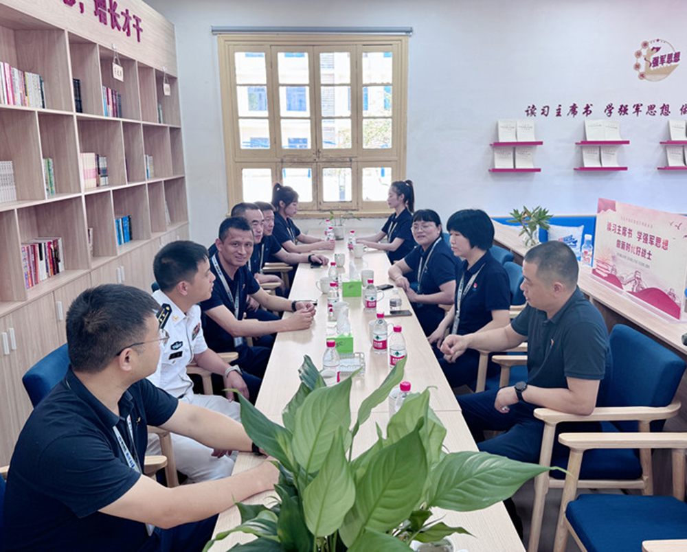 情系子弟兵 共筑魚水情 | 公司開展“八一”走訪慰問活動(圖1)