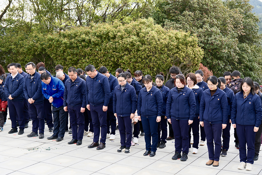 銘記歷史，致敬英雄 | 黨支部組織開展2025年緬懷先烈主題教育活動(圖3)
